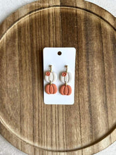 Handmade clay earrings