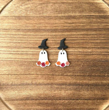 Handmade clay earrings