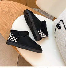 Checkered UGG dupes