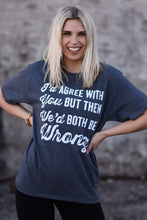 WE WOULD BOTH BE WRONG