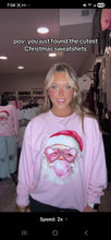 Bubble santa sweatshirt