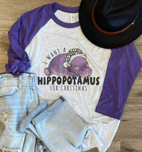 All i want for christmas is a hippopotamus