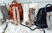 Vegan leather backpack bag